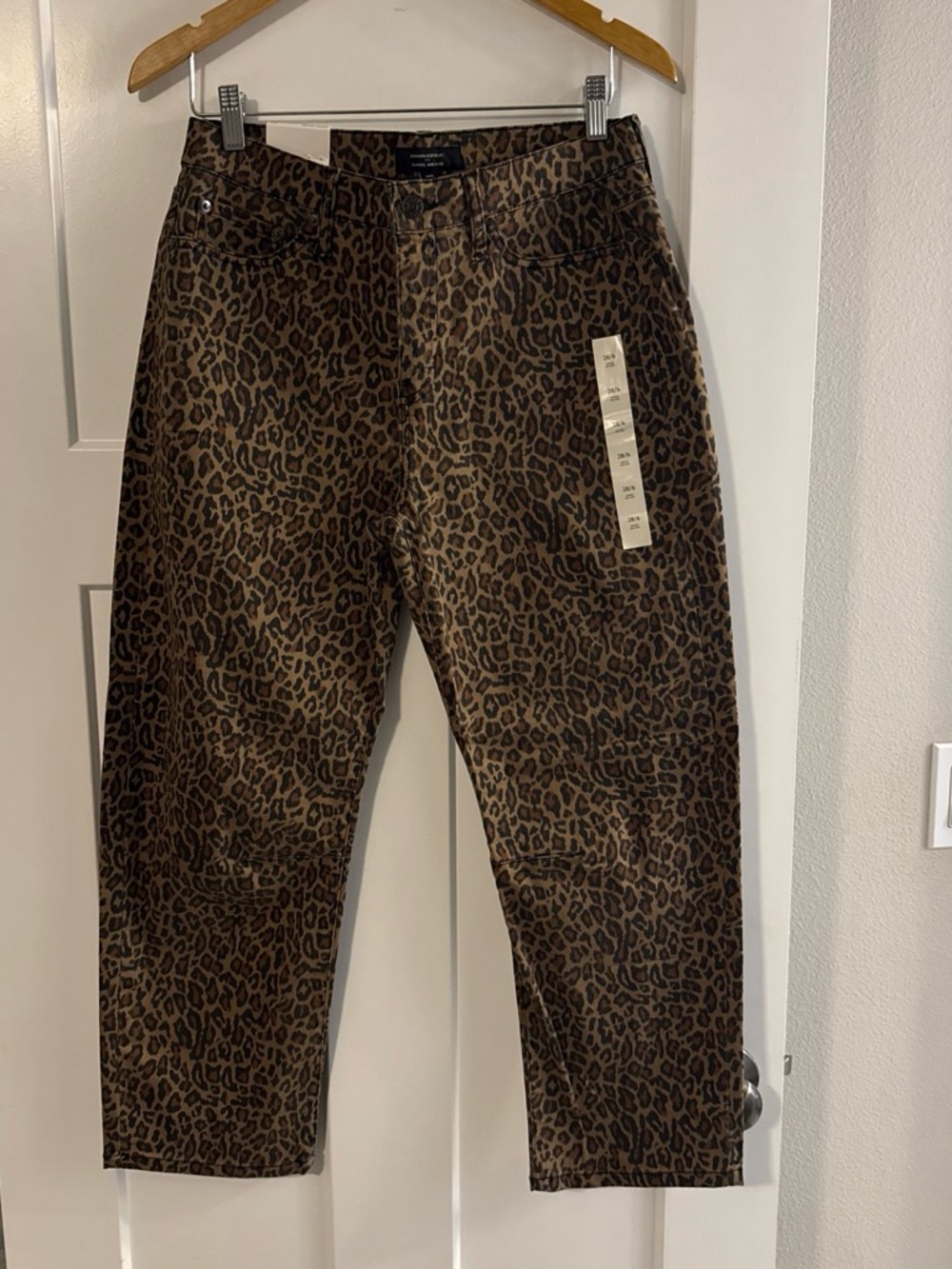 Women’s Leopard Print Pants - Brown Animal Print